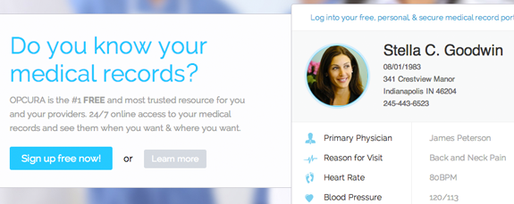 Medical startup for online medical records
