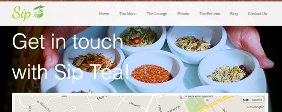 Tea Website from Long Island New York